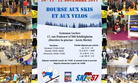 Bourse aux Ski et aux Vélos du 10 au 12 Novembre à Schiligheim