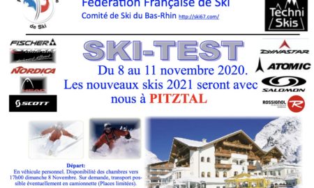 Ski-Test 2020 – Pitztal – 8 au 11 novembre