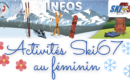Activités Ski67 au féminin