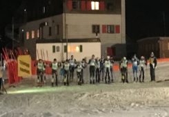 Course nordique en nocturne au Champ du Feu