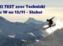 Ski-Test à Stubai du 10 au 13 Novembre