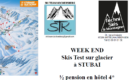 Week-end SKI-TEST du 8 au 11 Novembre 2024