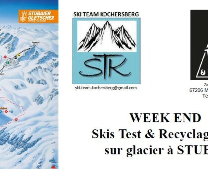 Week-end Ski test et recyclage MF : 8 au 11 Novembre 2025